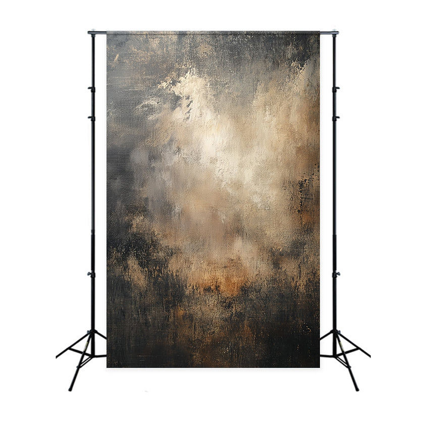 Family Portrait Backdrop Moody Neutral Abstract Texture Photo Portrait Backdrop LXX61-22