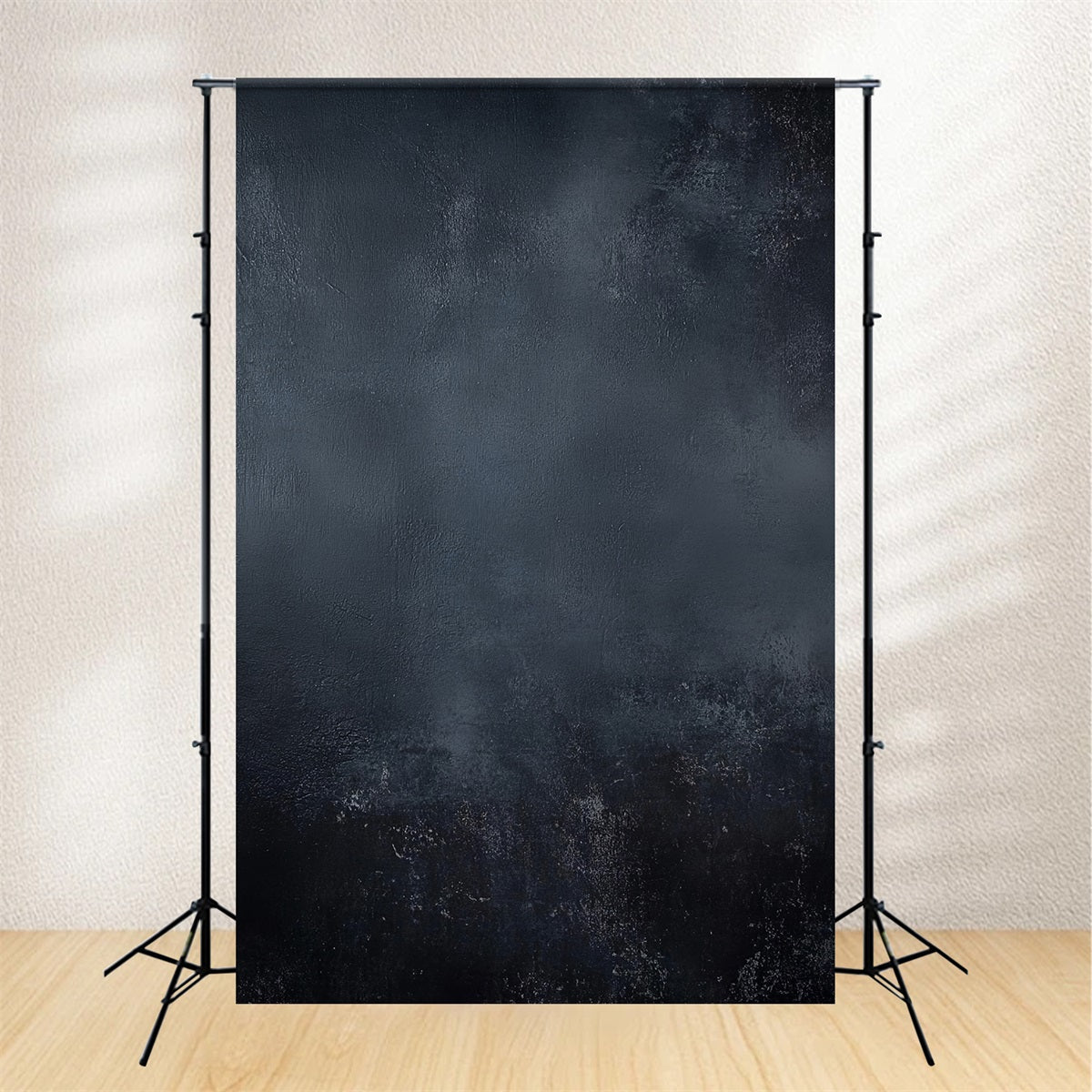 Portrait Studio Backdrop Charcoal Moody Textured Wall Black Portrait Backdrop LXX61-6