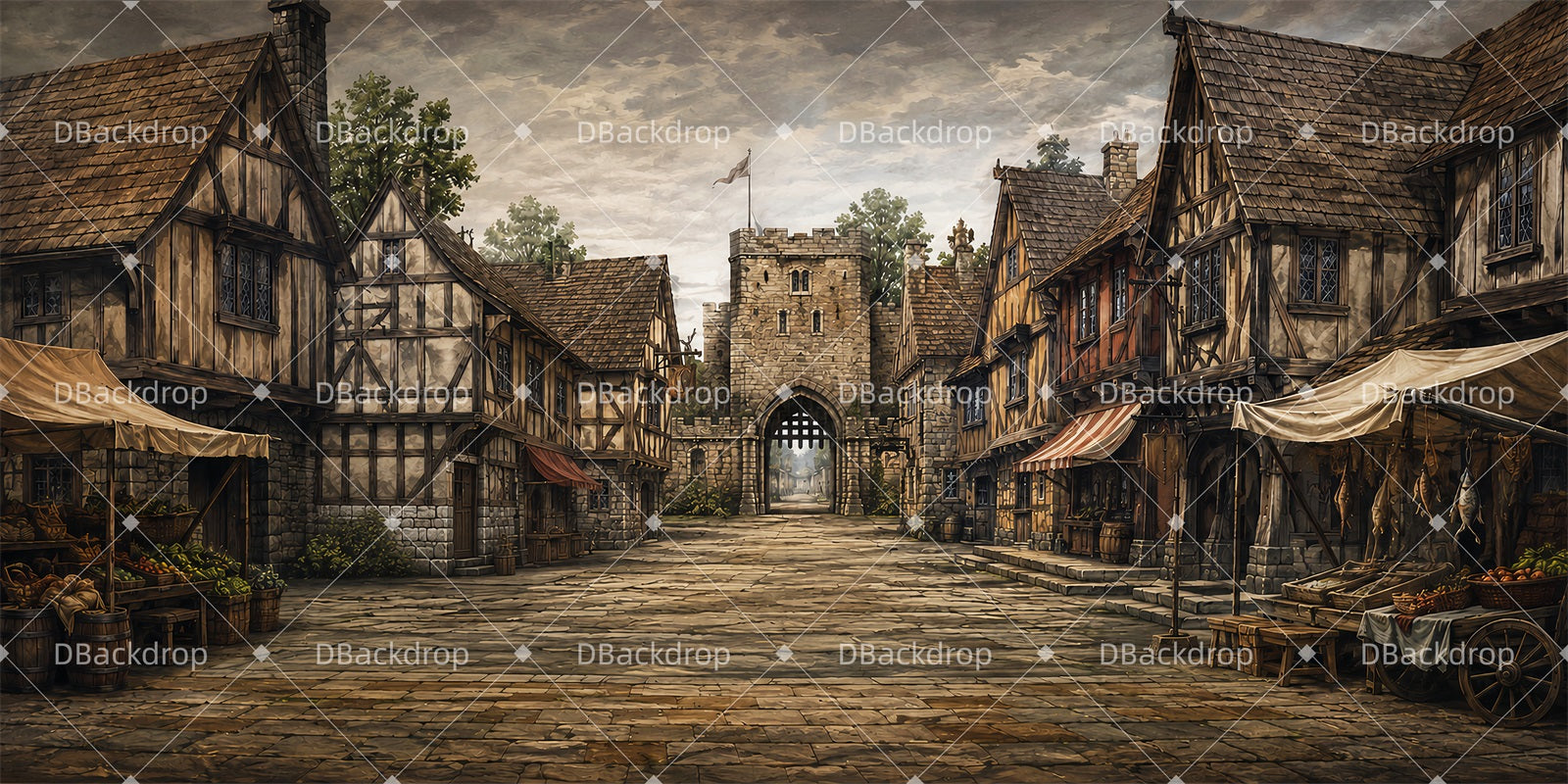 Theater Backdrop Nottingham Market Street Stage Backdrop Ideas LXX65-T61