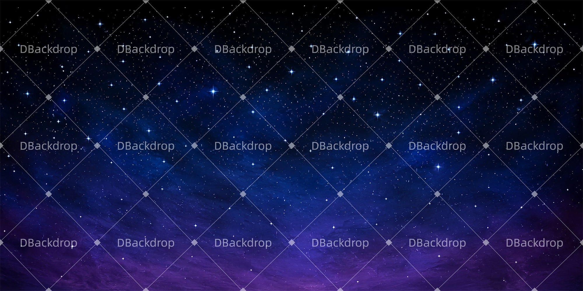 Scenic Backdrops Starry Night Sky Professional Stage Backdrops LXX66-T152
