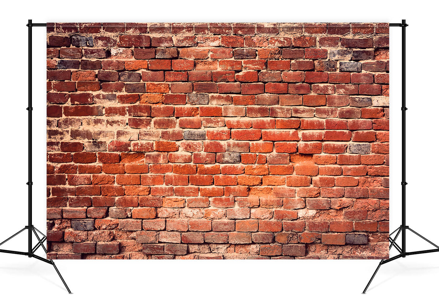 Vintage Red Brick Wall Backdrop for Photography