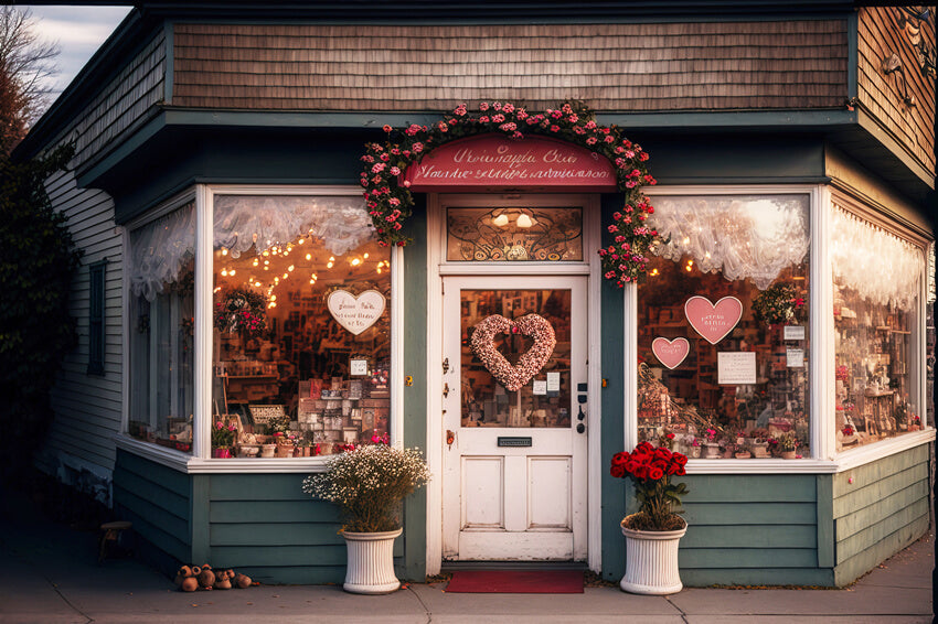 Street Shop Backdrop for Photography Studio