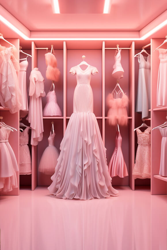 closet pink dress Closet London