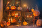 Halloween Pumpkins Lights Tapestry Wall Hanging BUY 2 GET 1 FREE