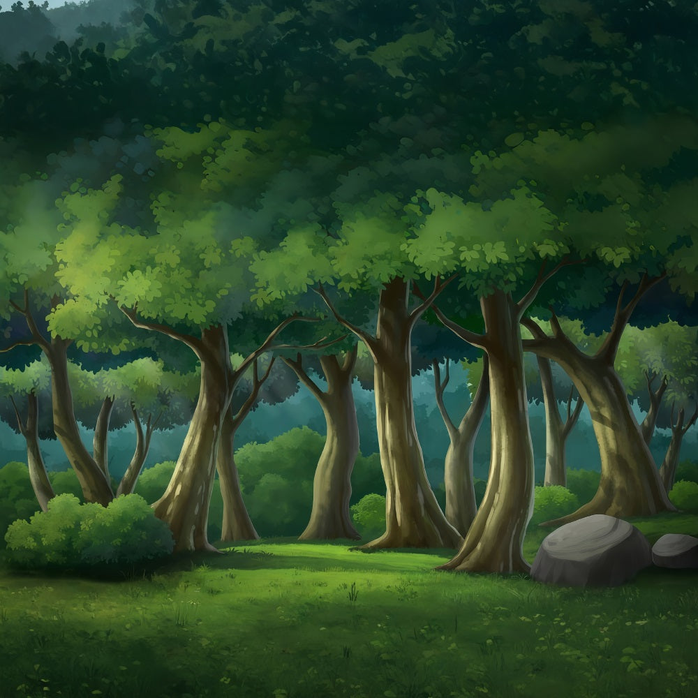 Newborn Backdrop Enchanted Forest Trees Kids Photo Backdrop MRR10-24