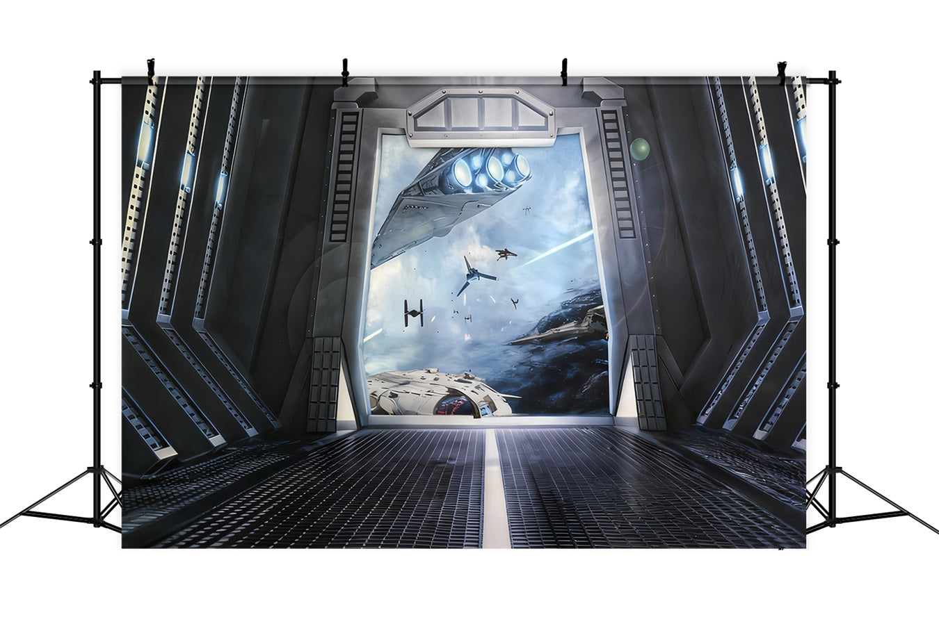 Children Backdrops Space Doorway Ships Kids Photo Backdrop MRR10-48