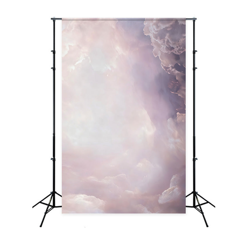 Clouds Backdrop Cloudy Sky Soft Clouds Sky Photo Backdrop MRR10-56