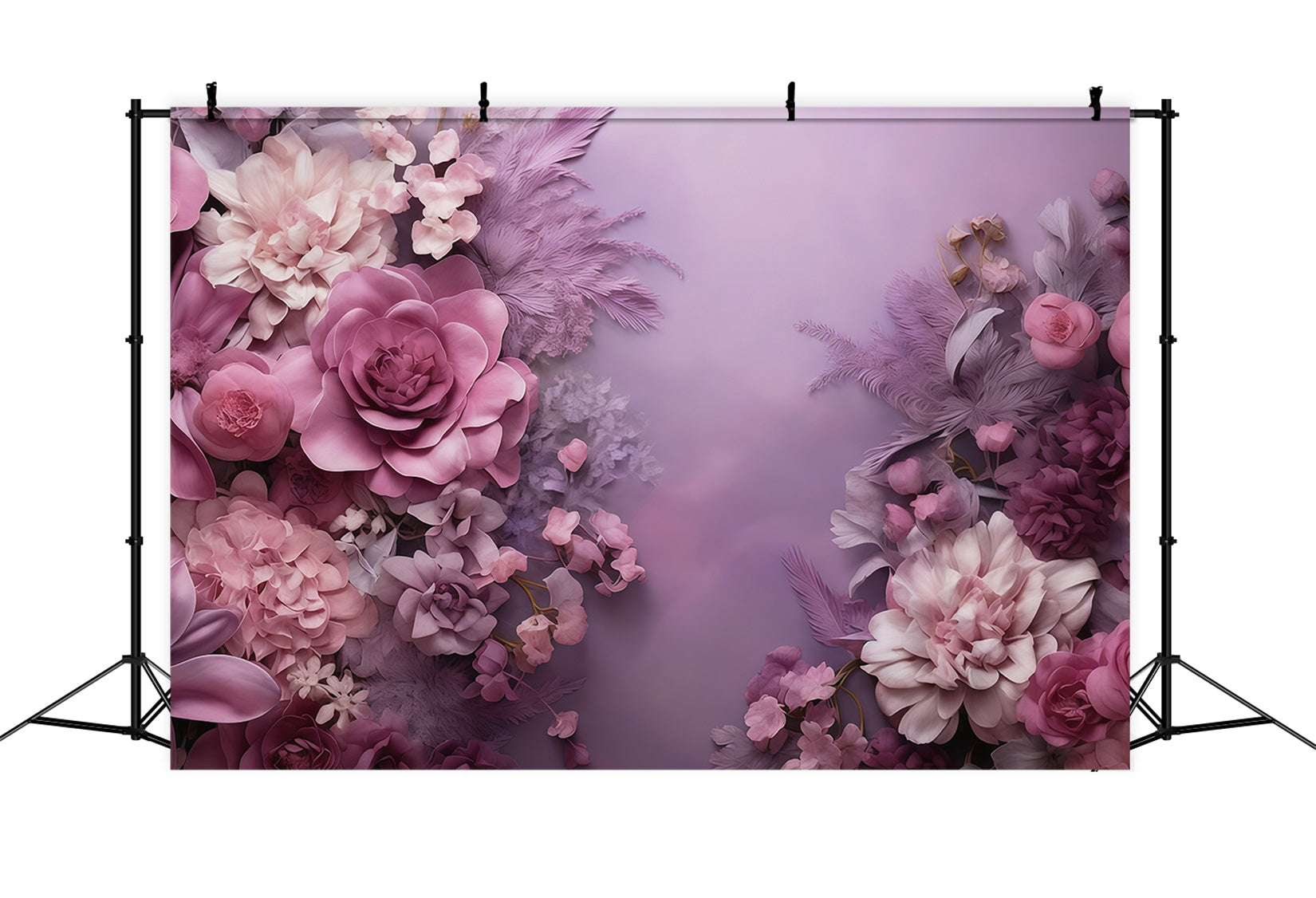 Artistic Backdrops Purple Blossom Bouquet Fine Art Backdrops MRR10-62