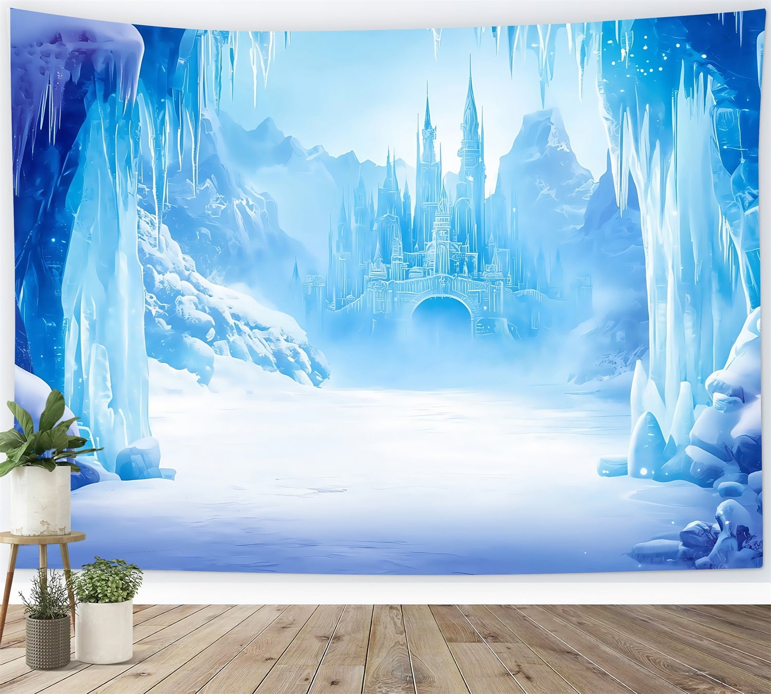 Castle Backdrops Frozen Kingdom Winter Backdrop MRR7-162