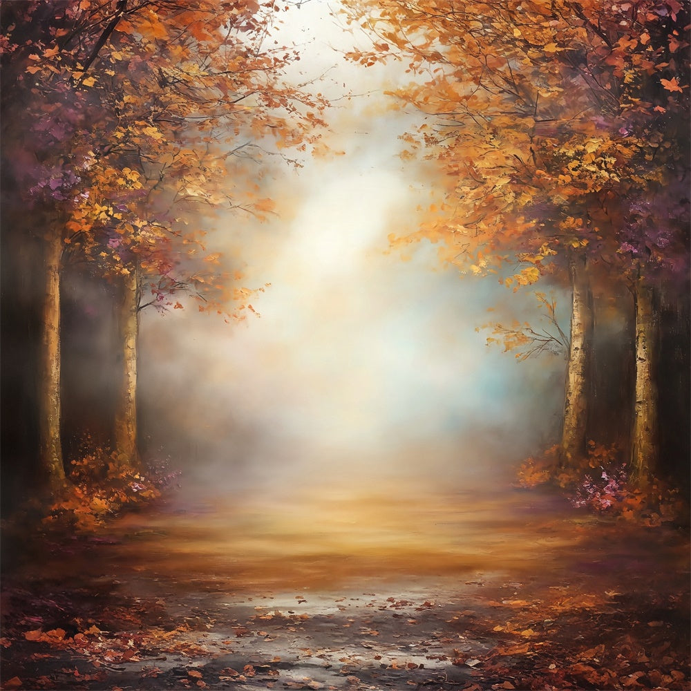 Painting Backdrops Misty Woods Best Photography Backdrops MRR7-195