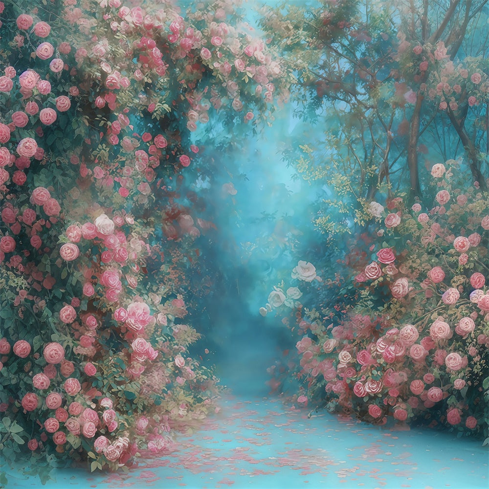 Backdrops Fine Art Secret Garden Path Video Backdrops MRR7-200