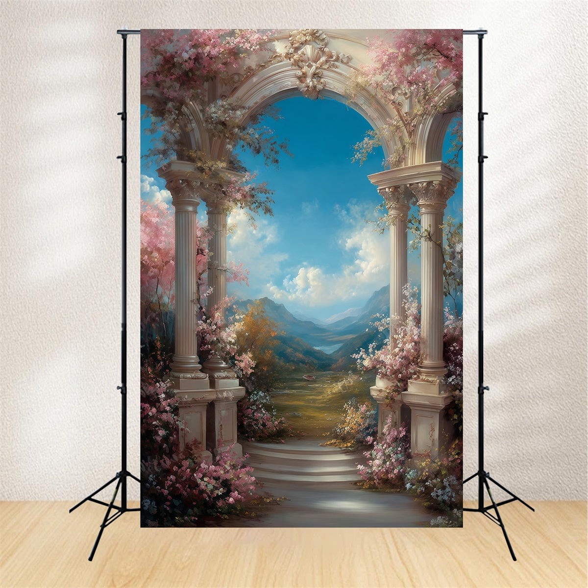 Fine Art Photography Backdrops Majestic Garden Portal Backdrop MRR7-202