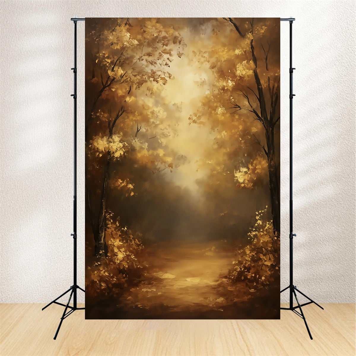 Oil Painting Photography Backdrop Amber Forest Glow Backdrop MRR7-210