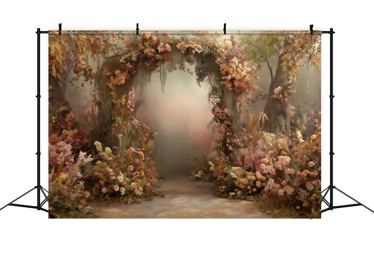 Bohemian Backdrop Twilight Garden Pathway Backdrop MRR7-249