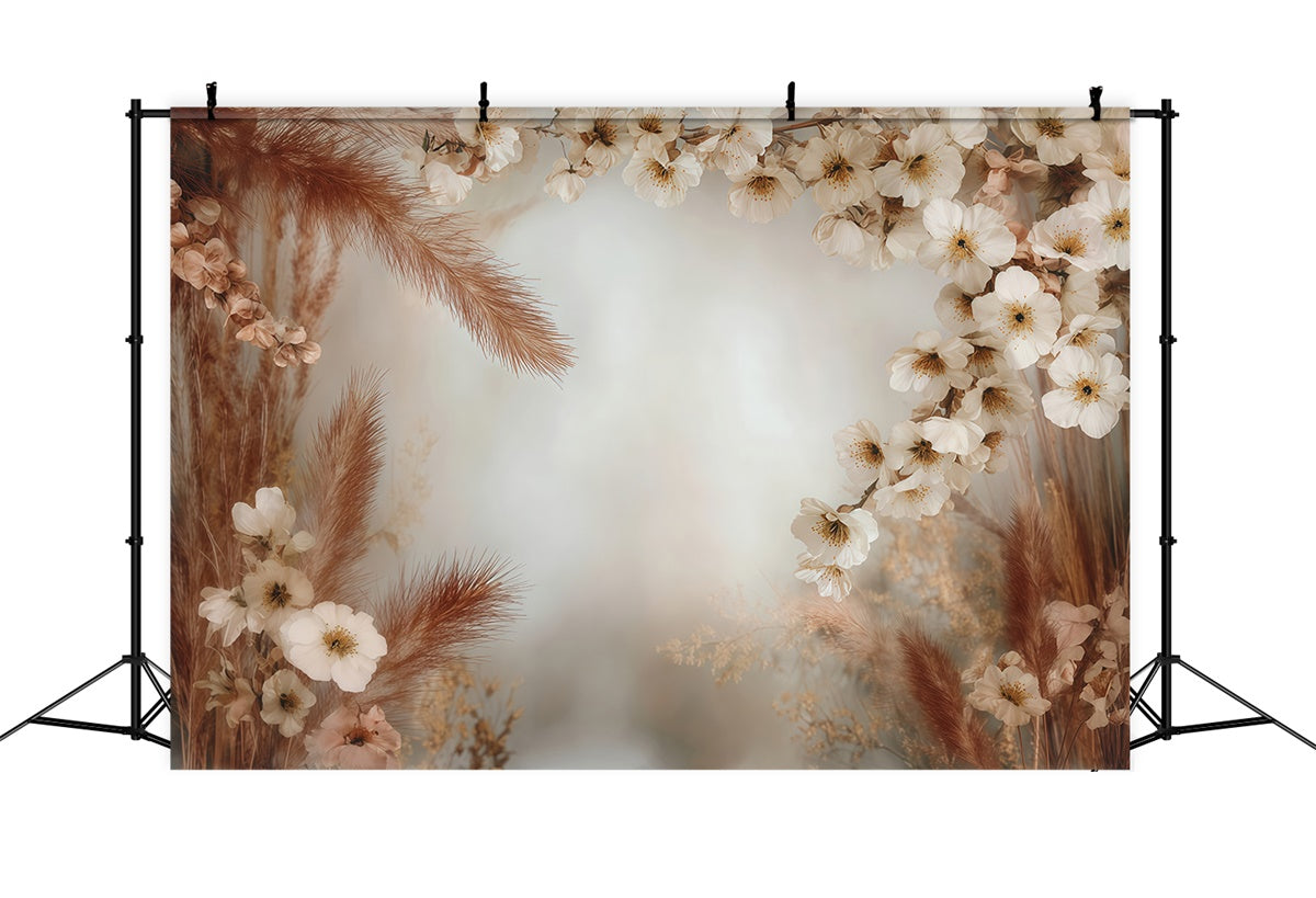 Bohemian Backdrops Beige Petal Whisper Backdrop MRR7-255