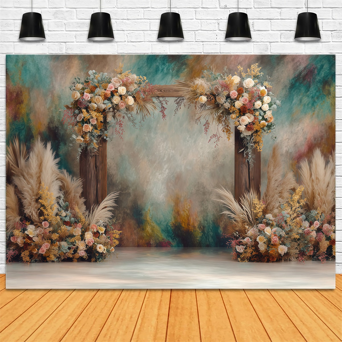Boho Backdrop Dreamy Ombre Celebration Backdrop MRR7-274