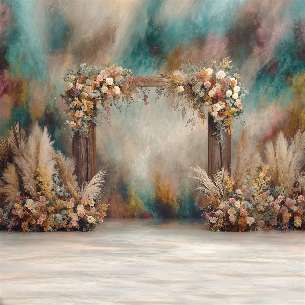 Boho Backdrop Dreamy Ombre Celebration Backdrop MRR7-274