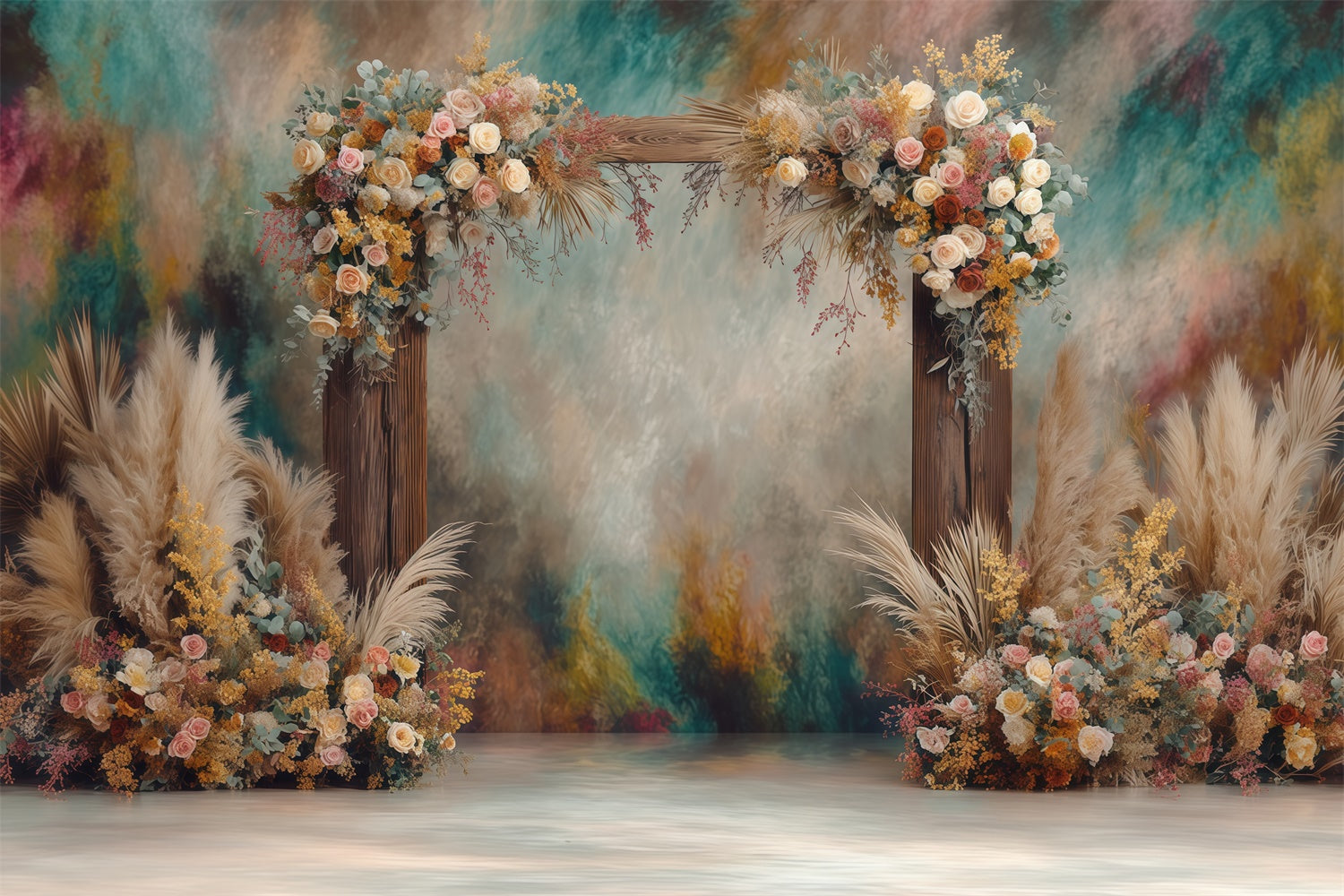 Boho Backdrop Dreamy Ombre Celebration Backdrop MRR7-274