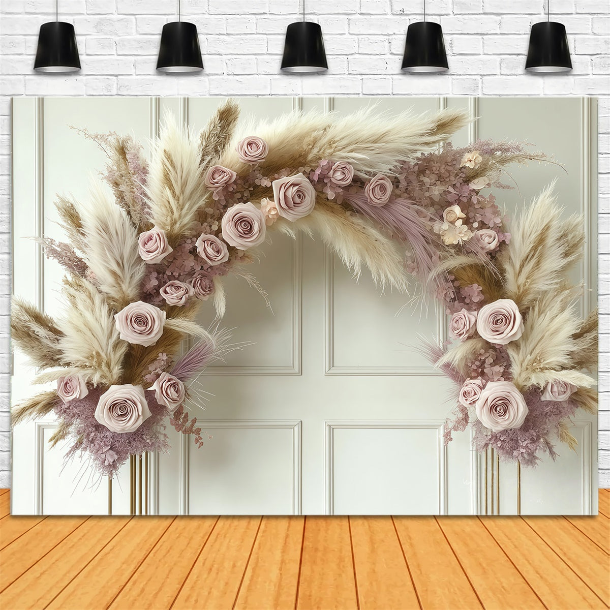 Boho Backdrop Photography Soft Bloom Harmony Backdrop MRR7-275