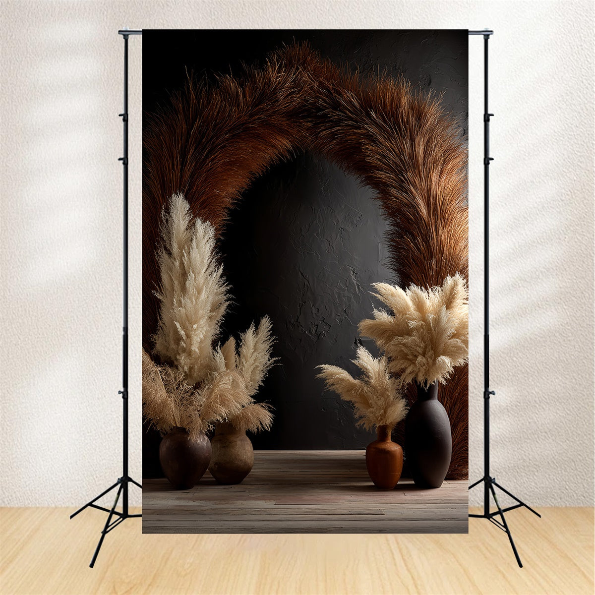 Boho Photography Backdrop Midnight Boho Arch Backdrop MRR7-277