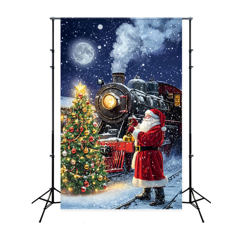 Christmas Backdrops Winter Journey Wonderland Backdrop MRR7-90