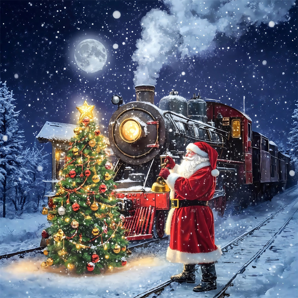 Christmas Backdrops Winter Journey Wonderland Backdrop MRR7-90