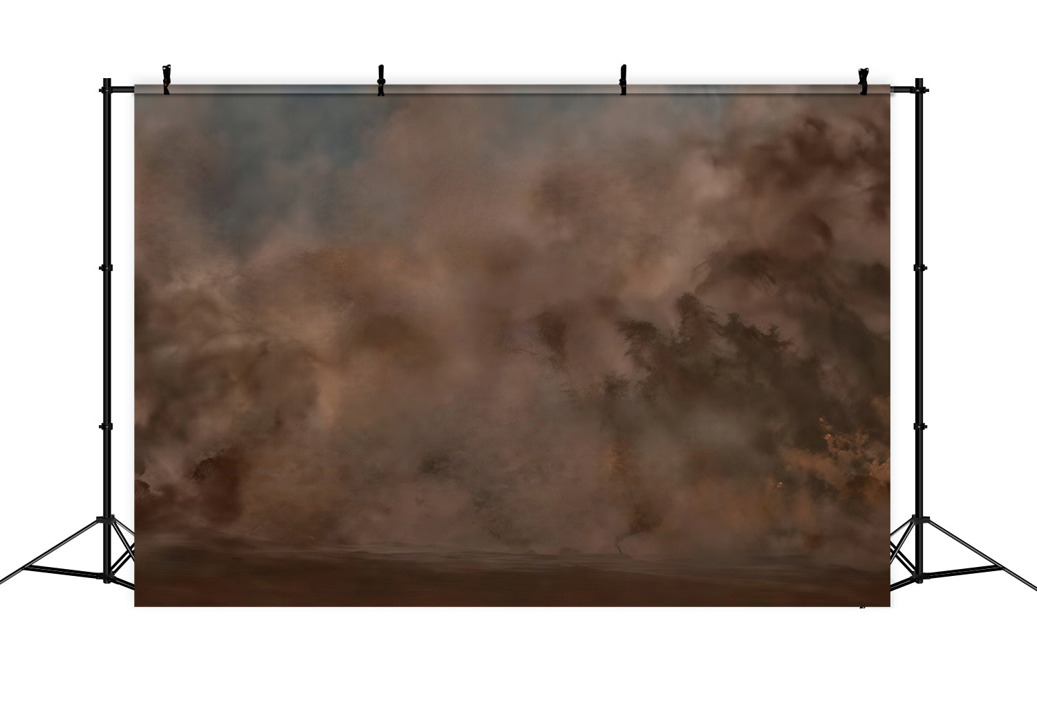 Painting Backdrop Moody Brown Mist Abstract Haze Fine Art Backdrop MRR9-65