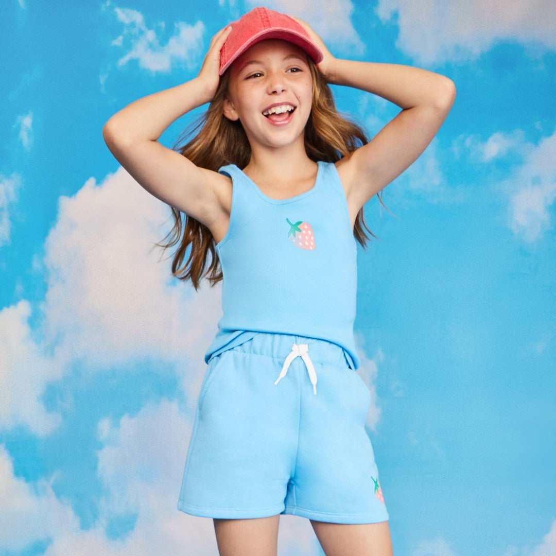 Blue Sky White Clouds Natural Scenery Photography Backdrop SH673