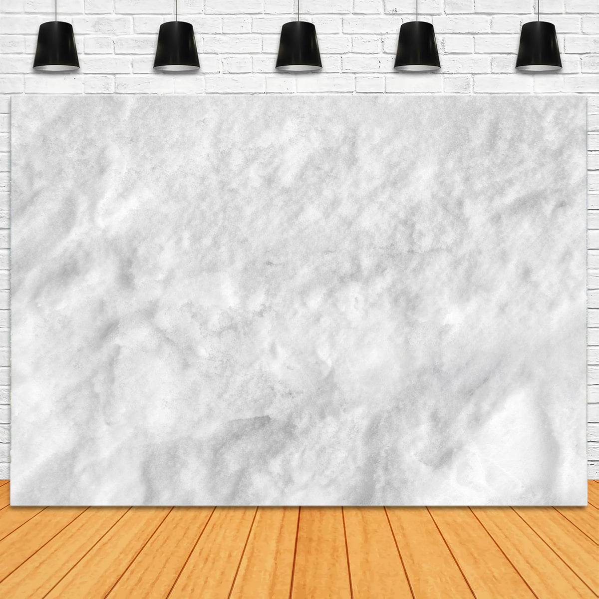 Snowy Christmas Backdrop Soft White Snow Texture Christmas Photoshoot Backdrop RR610-113