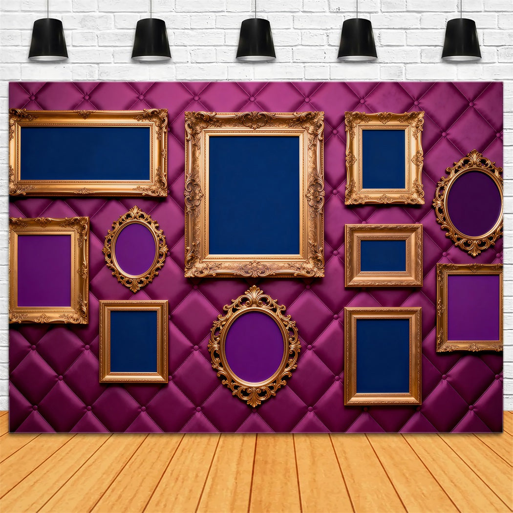 Backdrops for Boudoir Royal Frame Gallery Wall Vintage Photography Backdrops RR62-98
