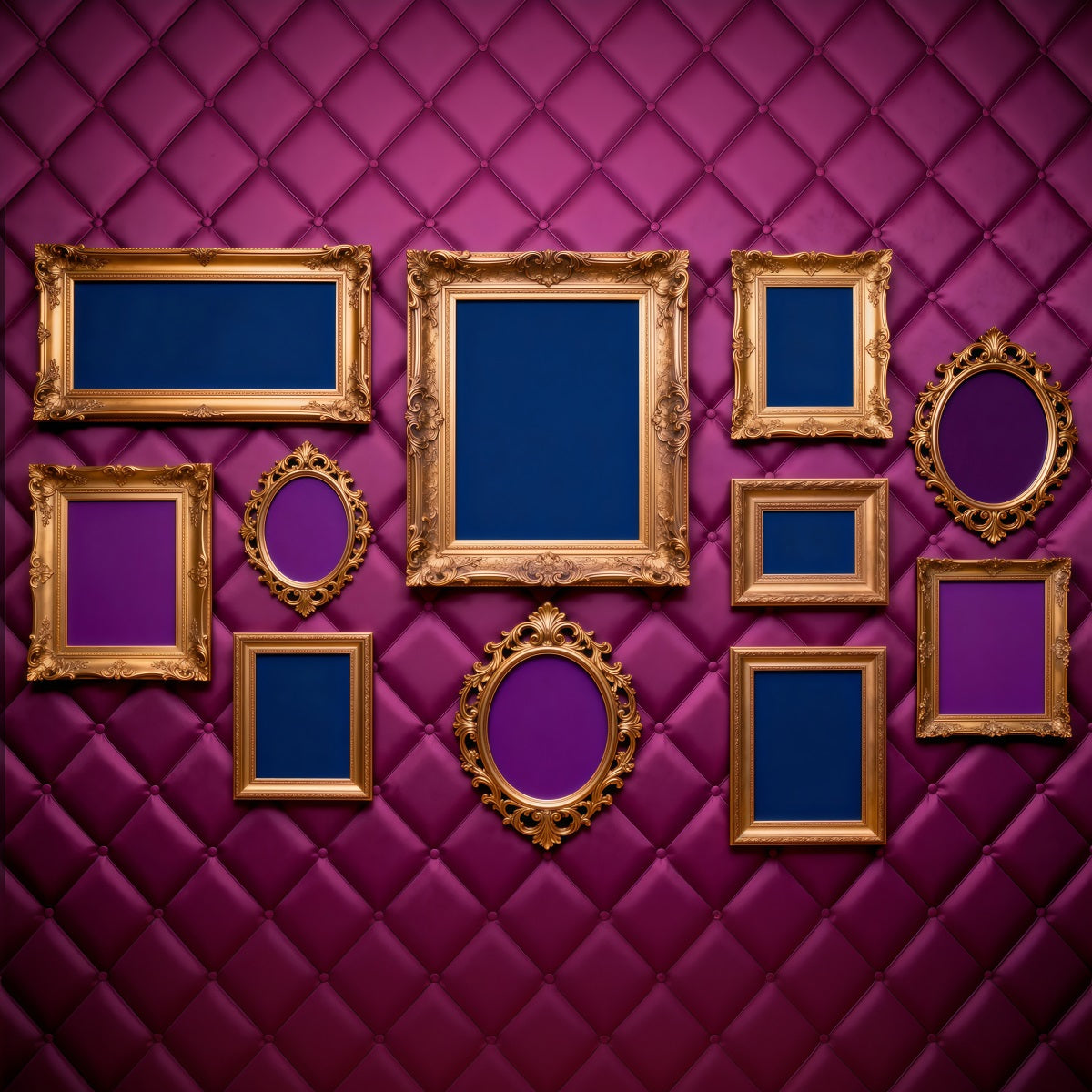 Backdrops for Boudoir Royal Frame Gallery Wall Vintage Photography Backdrops RR62-98