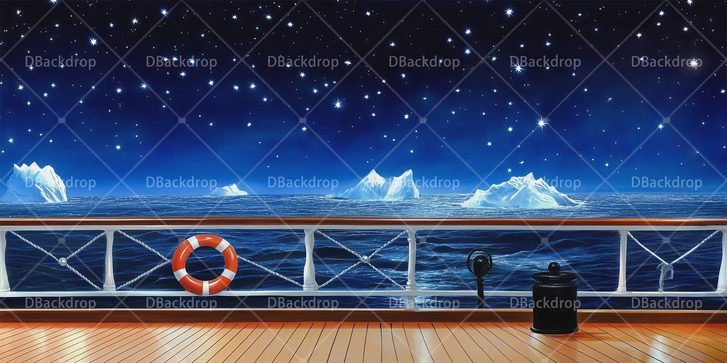 Stage Backdrops Starry Ocean Deck Performance Backdrops RR66-T64