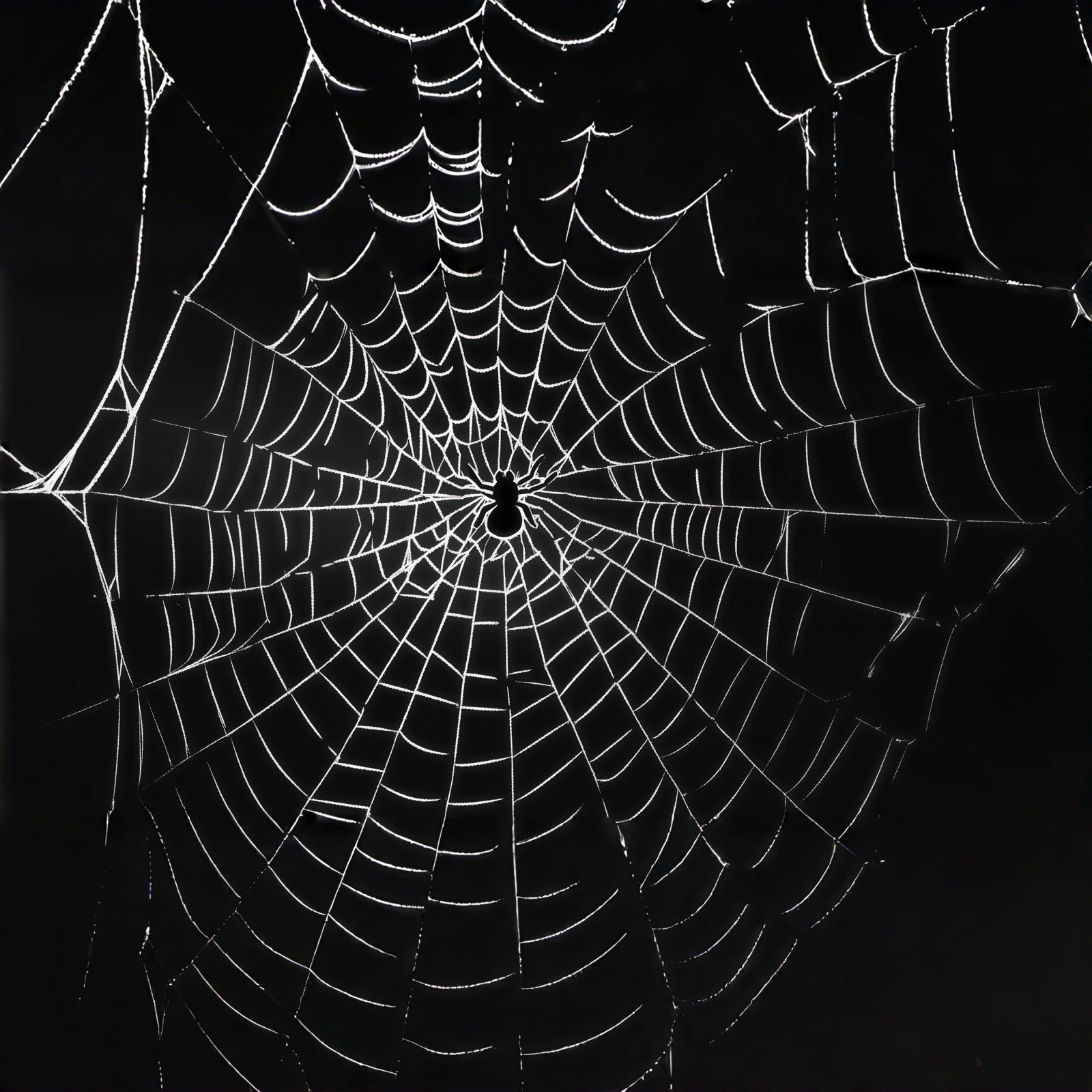 Spider Web Garage Door Cover Giant Spider Web Silhouette Halloween Garage Decorations RR68-27-1 car