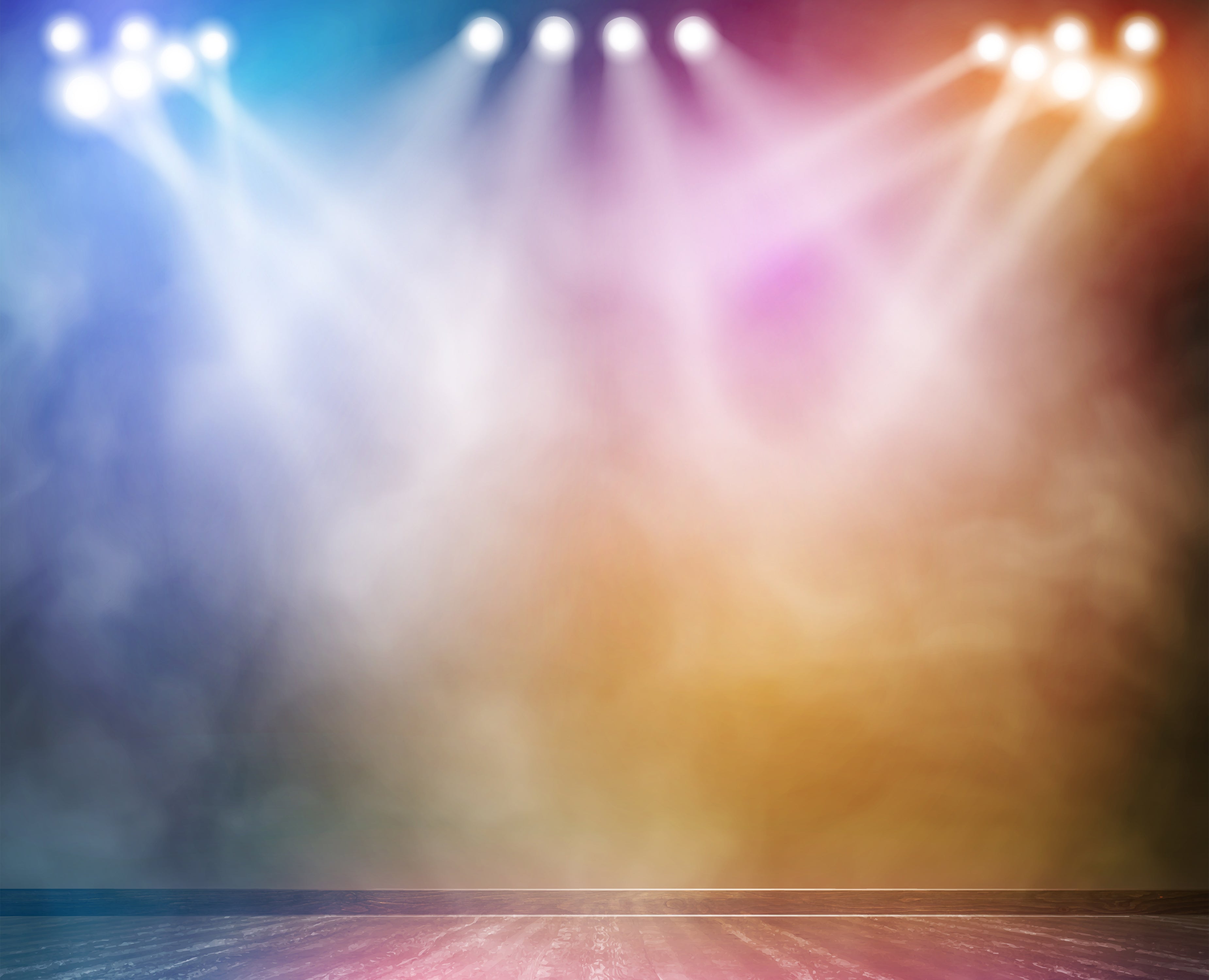 Lightspot Wood  Stage  Performance Show Backdrop  SH-711