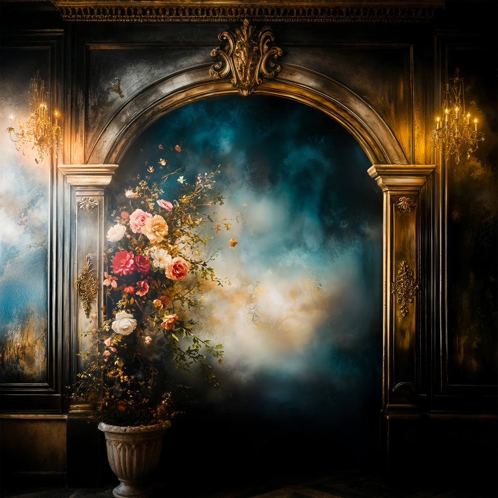 10x10 Photo Backdrops Victorian Vintage Backdrop for Photoshoot SXS6