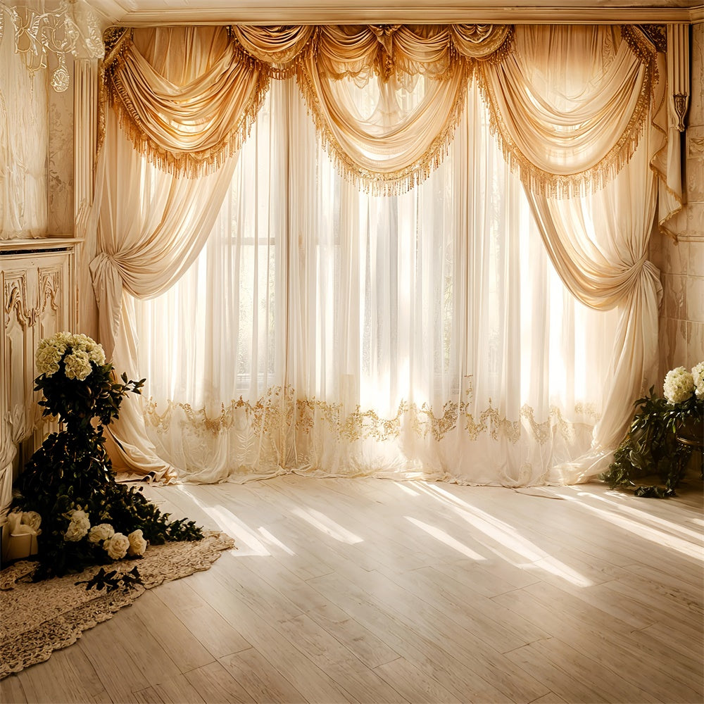 10x10 Photo Backdrops Victorian Vintage Backdrop for Photoshoot SXS6