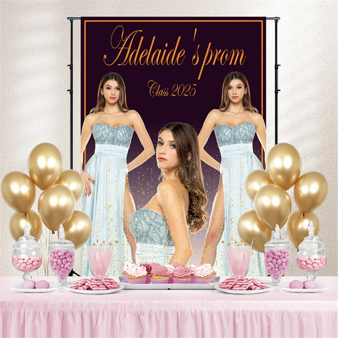 Graduation Backdrop Ideas Glam Sparkle Personalised Party Graduation Backdrop TWW3-108