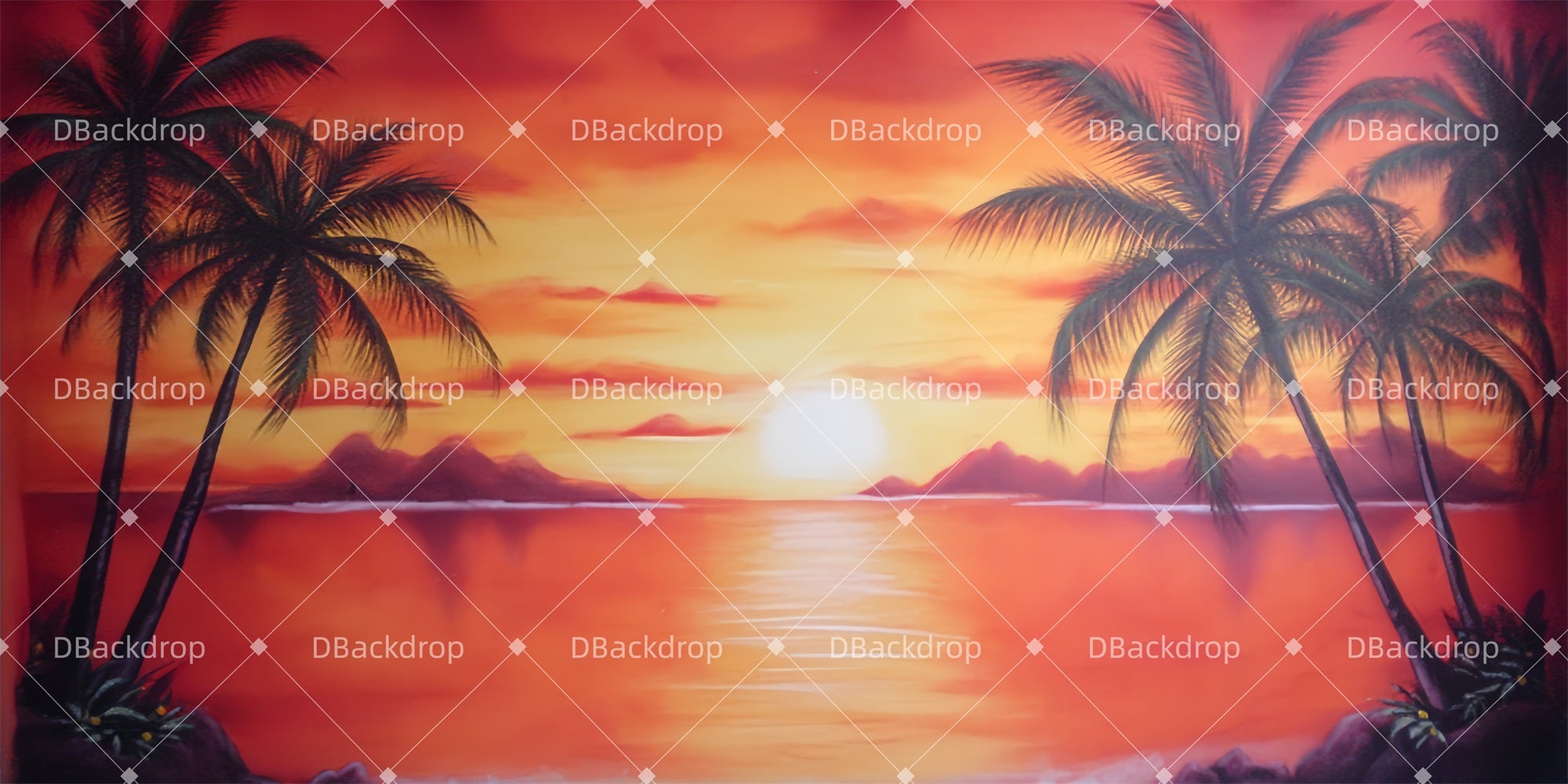 Stage Scenery Backdrops The Cliff Path Musical Backdrops TWW510-T30