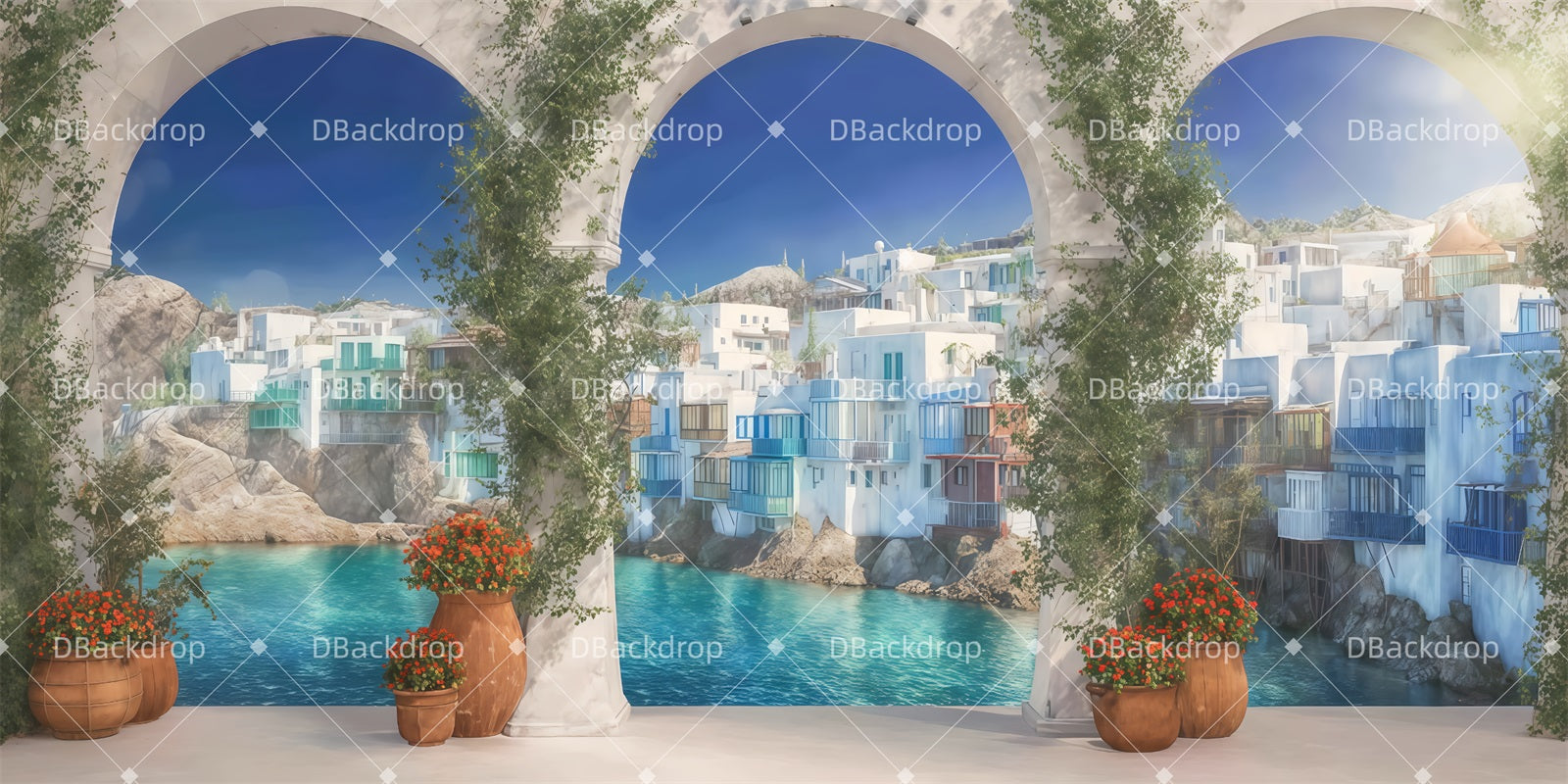 Dance Recital Backdrops Wedding Preparation Theater Stage Backdrop TWW510-T31