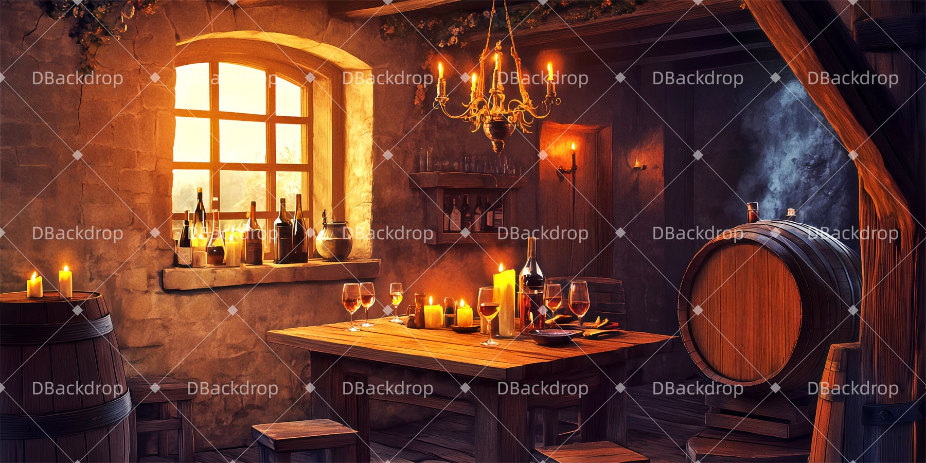 Stage Backdrop Ideas The Inn Theater Backdrops For Sale TWW511-T100