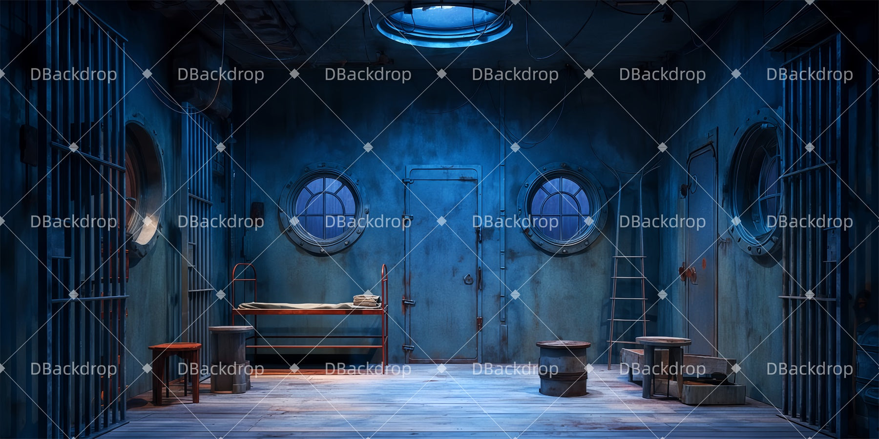 Large Stage Backdrops The Brig Theater Backdrops For Sale TWW511-T26