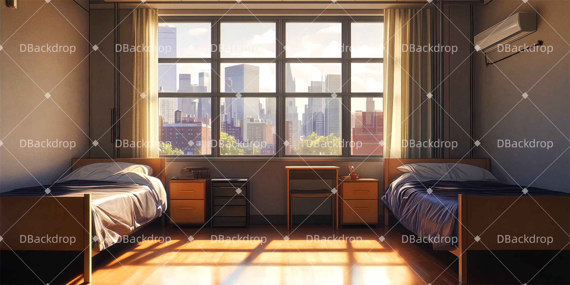 Stage Backdrop Ideas Nina's Dorm Room Theater Stage Backdrop TWW511-T87