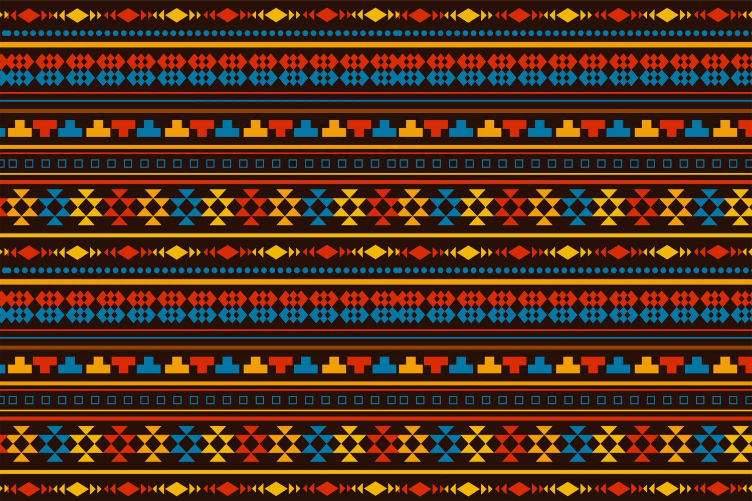 Ethiopian Backdrop Vibrant Tribal Pattern Geometric Backdrop XY2-14