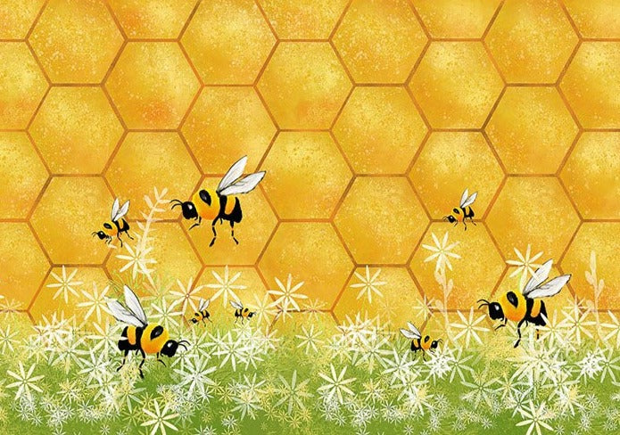 Honey Bee Newborn Backdrops for Photography