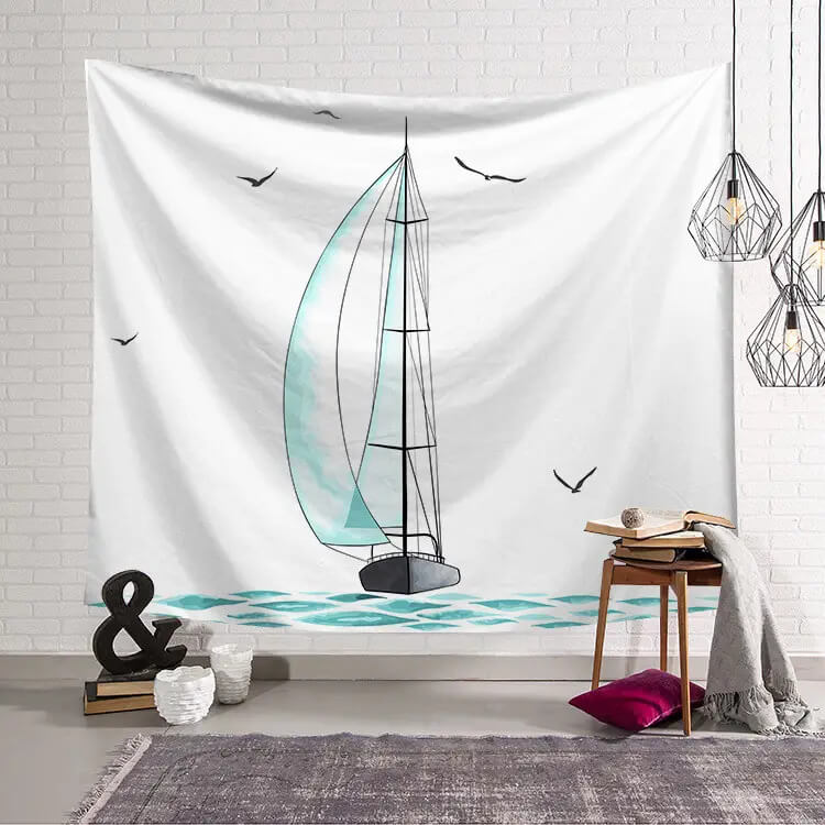 BUY 2 GET 1 FREE Custom Wall Tapestry Your Photo Gift Home Decor T4