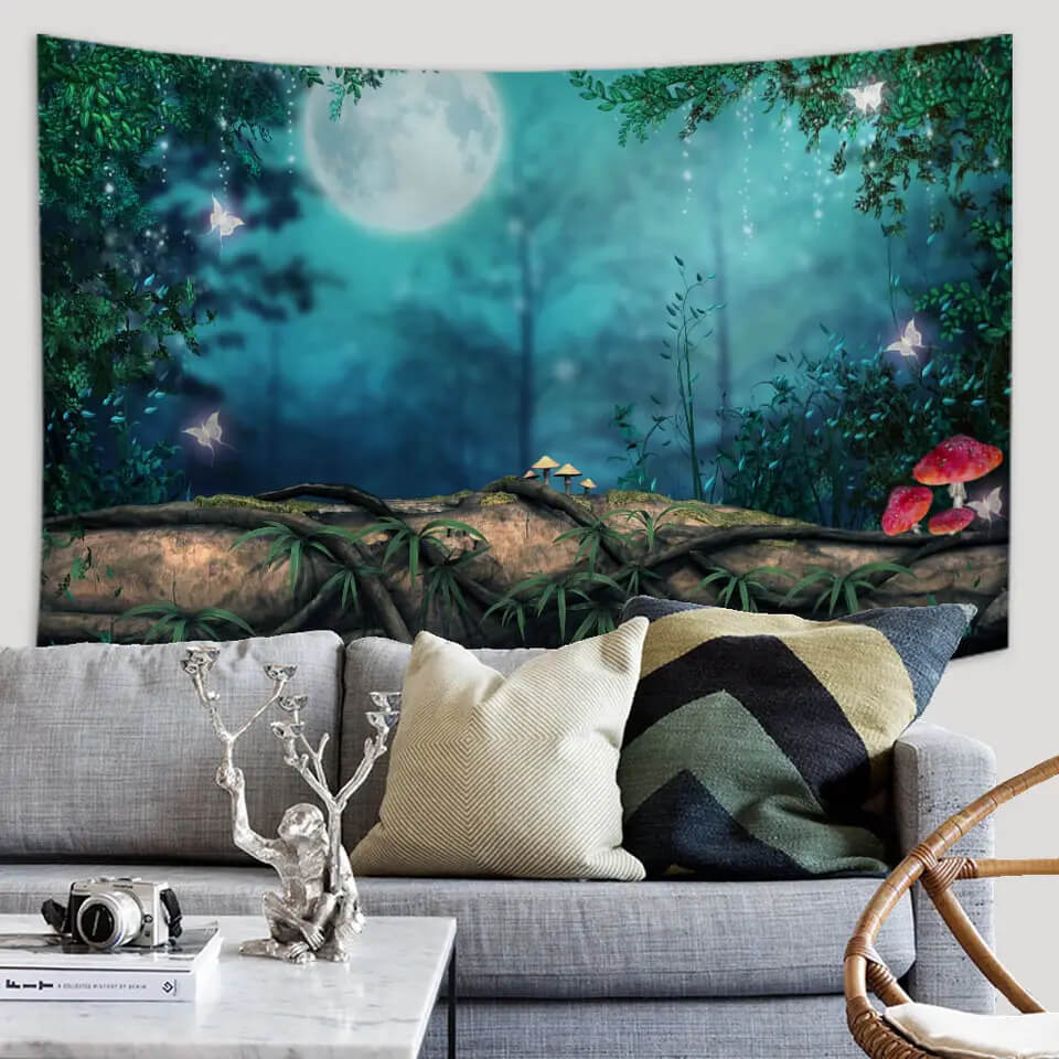 BUY 2 GET 1 FREE Personalized Wall Tapestry Party Home Decor Unique Gift T8