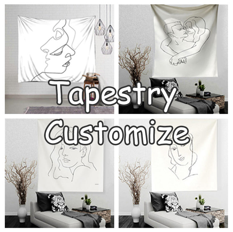 Personalized Tapestry Wall Hanging Art Unique Gift