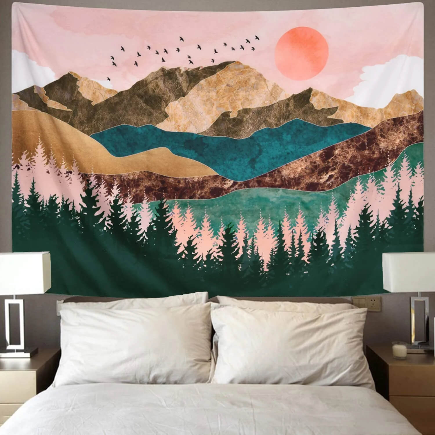BUY 2 GET 1 FREE Your Own Tapestry from Photo Customize Wall Tapestries T3