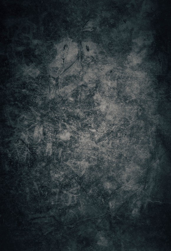 Abstract Dark Black Portrait Photography Backdrop for Studio D174
