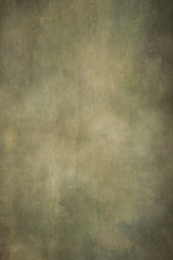 Abstract Old Master Grey Green Backdrop for Photo Shoot